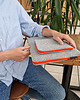 etui na laptopa ETUI MACBOOK z filcu fluo pomarańczowy zamek 1