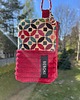 portfele damskie Portmonetka Patchwork Beboki Bordo 3