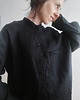 koszule damskie  100% len koszula oversize BLACKSTAR 3