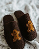 kapcie damskie Świąteczne Kapcie Pierniczkowy Ludek 4