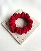 gumki do włosów Czerwona jedwabna gumka Carmine - mini 8 cm 1