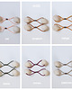 gumki do włosów Kulki drewniane gumki do włosów śr.2,5 cm 3