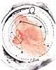 grafiki i ilustracje Plakat Gwiazdozbiór Wagi Konstelacja Znak Zodiaku WAGA 1