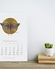 kalendarze i plannery Kalendarz ścienny 2021 Złoto i DOBRE myśli 3