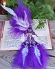 kolczyki soutache Summer Feather kolczyki sutasz z piórami 3