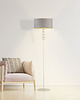 lampy podłogowe Designerska lampa podłogowa do czytania BERMUDY VELUR 4
