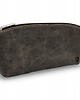 etui na okulary Skórzane Etui na Okulary Pokrowiec Futerał Uniwersalne Brąz Parker Quality 1