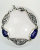 bransoletki srebrne Cala - bransoletka z lapis lazuli 4