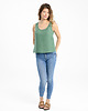 topy damskie Lniany top WILLOW eucalyptus green 1