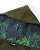 bluza z kapturem damska Bluza damska z kapturem rozpinana ZAMGLONY LAS khaki 2