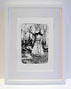 grafiki i ilustracje Rysunek 7 InkTober Grafika 32x24cm + biała rama 1