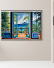 grafiki i ilustracje PLAKAT  St Tropez,  kolorowa dekoracja ścienna, Matisse 2