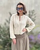kardigany damskie Ażurowy kardigan She is a Lady ( off white) 5