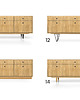 komody i szafki Komoda sideboard D-S10 sześć szuflad 4