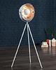 lampy do pokoju dziecka Lampa stojąca Studio biała srebrny środek 140cm 3