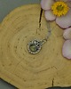 wisiory Mały wisiorek złoty labradoryt wire wrapping 2