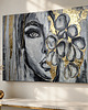obrazy Obraz do salonu abstrakcja Kobieta 100x170 cm Duży obraz XXL 2
