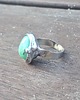 pierścionki - różne Chryzopraz - pierścionek regulowany 4
