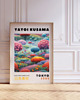 plakaty PLAKAT dekoracyjny , Yayoi Kusama, wystawowy, kwiaty 4