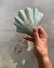 pojemniki na biżuterię Podstawka na Biżuterię Palo Santo Ceramiczna Muszelka Muszla Gołąbek 4