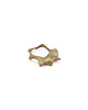 pierścionki - różne WAVES maxi / BRASS ring 2
