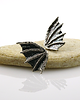 kolczyki srebrne Kolczyki smocze Dragon Wings z ciemnego srebra 4