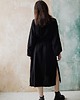 sukienki maxi damskie Kimono MIRA long / black 1