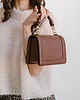 torby na ramię GLOW BAG - skórzana torebka - brąz orzechowy 1