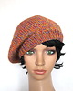 czapki damskie Andzia - beret zrobiony na drutach 1