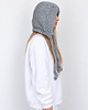 czapki damskie BONBON balaclava x bonnet grey babe 2