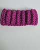 opaski do włosów Opaska wełniana neonowy róż 1