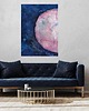grafiki i ilustracje Plakat Super Moon  Czerwony księżyc A2 2