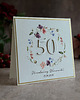 kartki scrapbooking Personalizowana kartka na 50 urodziny, BH 70 1