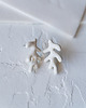 kolczyki ceramiczne Kolczyki porcelanowe KORALOWIEC 4