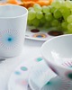 talerze, miski Kubek porcelanowy Dmuchawce 1