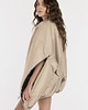 kurtki damskie Kurtka typu bomber mocca zipper 1