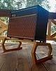 meble - inne Deluxe Amp Stand - Drewniany stojak na wzmacniacz gitarowy 1
