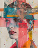 plakaty Plakat - Glitch lady v2 2