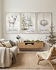 plakaty Zestaw 3 plakatów White bauble 2
