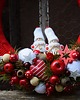 wianki bożonarodzeniowe Przyjaciele - Czerwony Wianek świąteczny 1