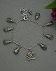 bransoletki wire wrapping Bransoletka regulowana serce kolorowe labradoryty wire wrapping 1