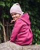 czapki dziecięce Czapka z kominem dziecięca wiosenna - jasny róż 1