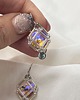 kolczyki swarovski Kolczyki z łezką i  kryształem Swarovski 2