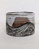 kubki Kubek sgraffito "Fale" Biały 4