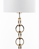 lampy stołowe Lampa stołowa 55x25x25 cm CATENA z czarną podstawą 2