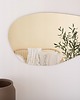 lustra stojące i wiszące LUSTRO NOWOCZESNE PLAMA NIEREGULARNE 80x44CM ŚCIENNE SALON POKÓJ ŁAZIENKA 3