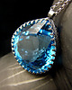 wisiory Naszyjnik Swiss Blue - Topaz Swiss Blue Srebro 6