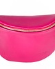 saszetka nerka Torebka nerka Mika różowa - crossbody bag 4