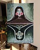 obrazy Obraz ręcznie malowany na płótnie 70x50 cm - Druga twarz 1