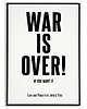 plakaty Plakat, grafika War is over - napis 4